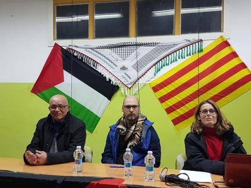 charla-con-Barbara-Ruiz-UNRWA-Aragon-y-Manuel-Polo-Brigadista-Internacional-29-noviembre-2018